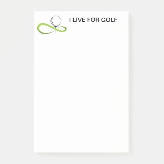 Golf Post merkt op Post-it® Notes (Voorkant)