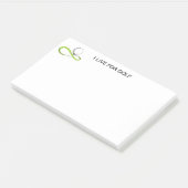 Golf Post merkt op Post-it® Notes (Schuin)