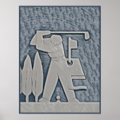 Golf Poster (Voorkant)