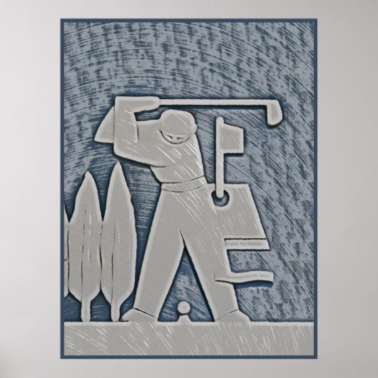 Golf Poster (Voorkant)