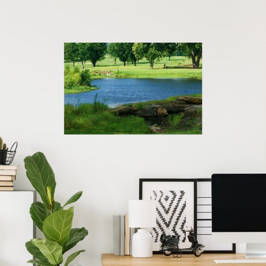 Golf Poster (Thuiskantoor)