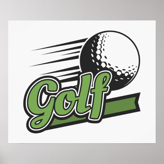 Golf Poster (Voorkant)