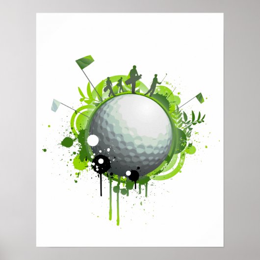 Golf Poster (Voorkant)