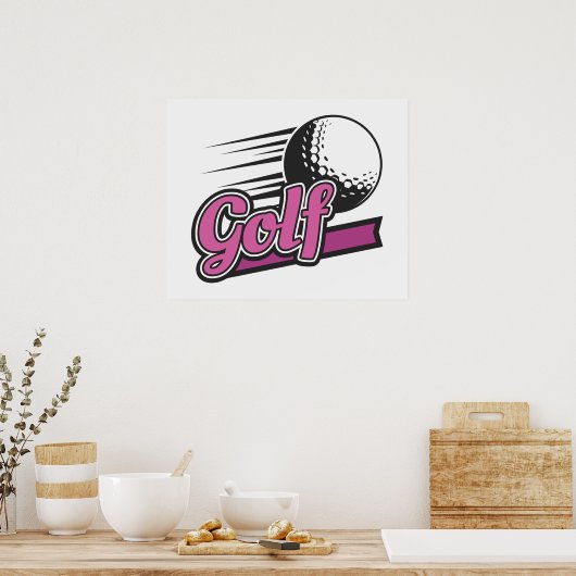 Golf Poster (Keuken)