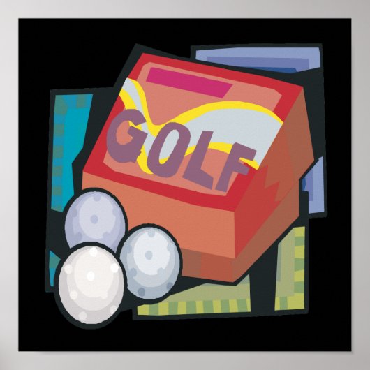 Golf Poster (Voorkant)