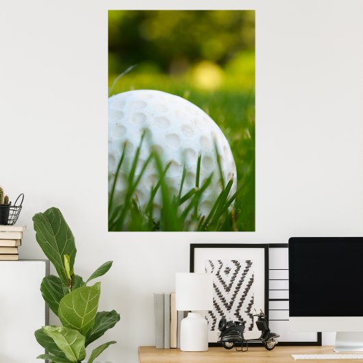Golf Poster (Thuiskantoor)