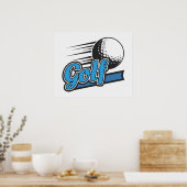 Golf Poster (Keuken)