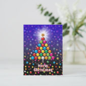 Golf Prettig Kerstmis-Vakantie Design Feestdagenkaart (Staand voorkant)
