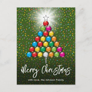 Golf Prettig Kerstmis-vakantie ontwerp Briefkaart