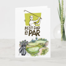 Golf  Prettig Vaderdag beste papa door par