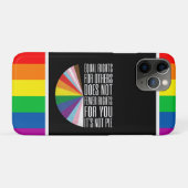 Golf Pride Maand Golf Regenboog Viering Case-Mate iPhone Case (Achterkant (horizontaal))