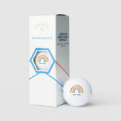 Golf Pride Maand Golf Regenboog Viering Golfballen (Verpakking)