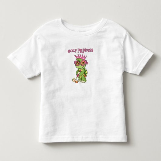 Golf Princess Kinder Shirts (Voorkant)