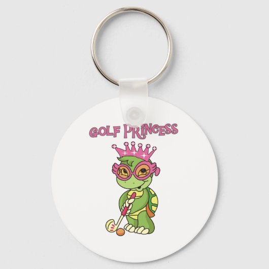 Golf Princess Sleutelhanger (Voorkant)