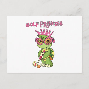 Golf Princess T-shirts en Gifts Briefkaart