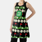 Golf Pro Chef All-over Print Apron aanpassen Schort (Insitu)