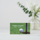 Golf Pro voor golfliefhebber Visitekaartje (Staand voorkant)