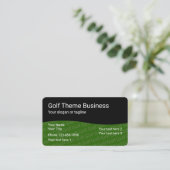 Golf Professioneel Visitekaartjes (Staand voorkant)