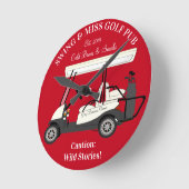 Golf Pub Golf Cart Beer & Snacks Wilde Verhalen Ronde Klok (Hoek)