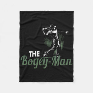 Golf Pun Vintage De Boeman Golfer Golfen Sport Fleece Deken