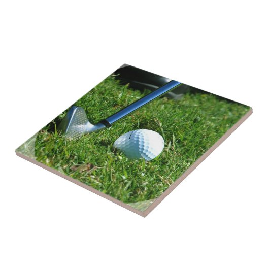 Golf Putt Tile Tegeltje (Zijkant)