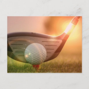 Golf Putter Briefkaart