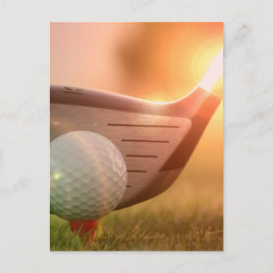 Golf Putter Briefkaart