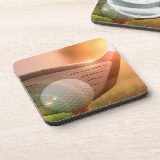 Golf Putter Cork Onderzetters (Linkerzijde)