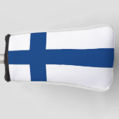 Golf Putter Cover with Flag of Finland (Voorkant)