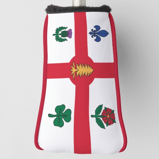 Golf Putter Cover with Flag of Montreal, Canada (Draai 90)