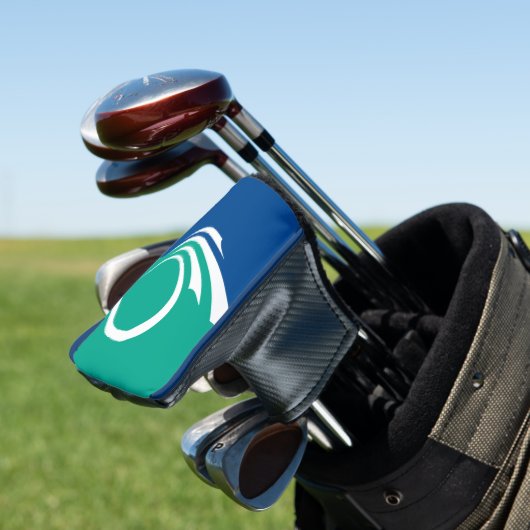 Golf Putter Cover with Flag of Ottawa, Canada (Insitu)