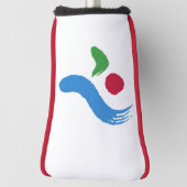 Golf Putter Cover with Flag of Seoul, South Korea (Draai 90)
