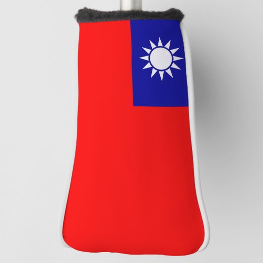 Golf Putter Cover with Flag of Taiwan (Draai 90)