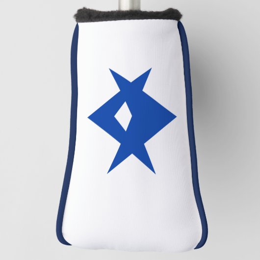 Golf Putter Cover with Flag of Toyota City, Japan (Draai 90)