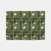 Golf Putter Fleece Deken (Voorkant (Horizontaal))