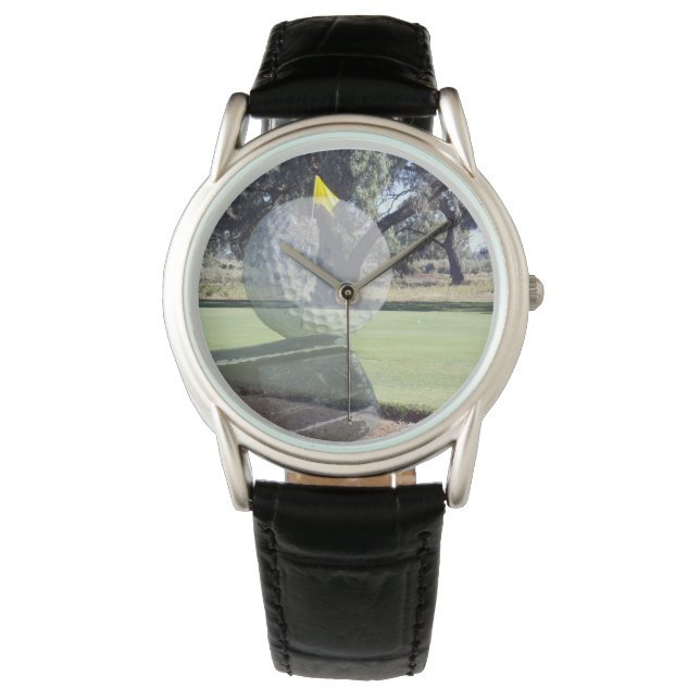 Golf Putter Gelaagde Samenstelling, Horloge (Voorkant)