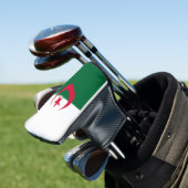 Golf Putter Hoesje met Algerijnse vlag Golfheadcover (Insitu)