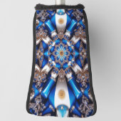 Golf Putter Hoesje met Argentijnse kleuren Design Golfheadcover (Draai 90)