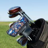 Golf Putter Hoesje met Argentijnse kleuren Design Golfheadcover (Insitu)