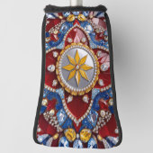 Golf Putter Hoesje met Colombia Kleuren Ontwerp Golfheadcover (Draai 90)