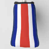 Golf Putter Hoesje met Costa Ricaanse vlag Golfheadcover (Draai 90)