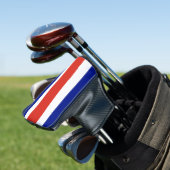 Golf Putter Hoesje met Costa Ricaanse vlag Golfheadcover (Insitu)