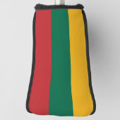 Golf Putter Hoesje met de vlag van Litouwen Golfheadcover (Draai 90)