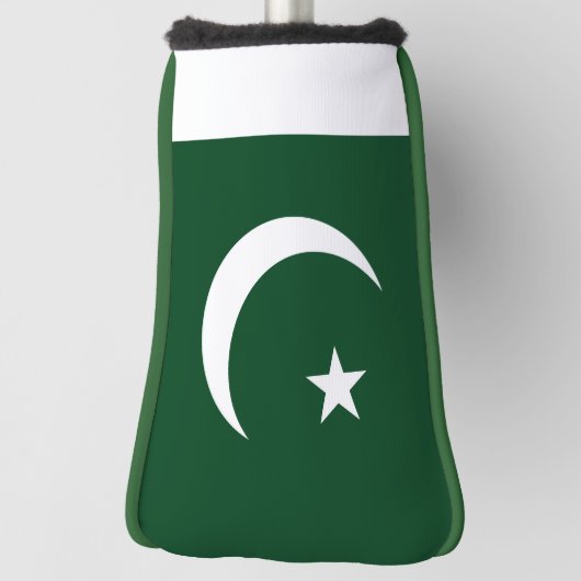 Golf Putter Hoesje met de vlag van Pakistan Golfheadcover (Draai 90)