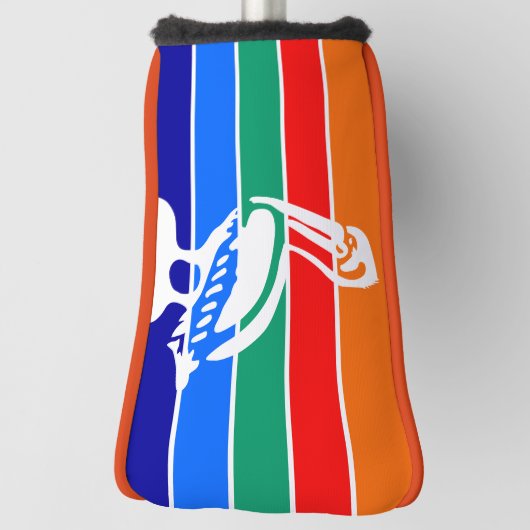 Golf Putter Hoesje met de vlag van Sint-Petersburg Golfheadcover (Draai 90)