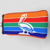 Golf Putter Hoesje met de vlag van Sint-Petersburg Golfheadcover (Voorkant)