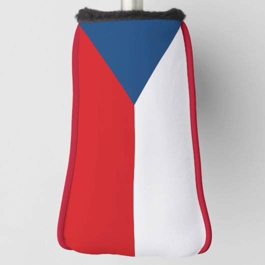 Golf Putter Hoesje met de vlag van Tsjechië Golfheadcover (Draai 90)