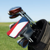Golf Putter Hoesje met de vlag van Tsjechië Golfheadcover (Insitu)