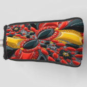 Golf Putter Hoesje met Duitsland Kleuren Design Golfheadcover (Voorkant)