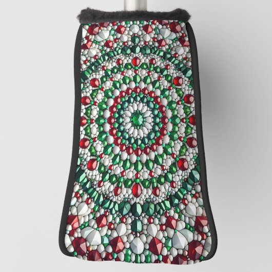 Golf Putter Hoesje met Italiaans Kleuren Design Golfheadcover (Draai 90)
